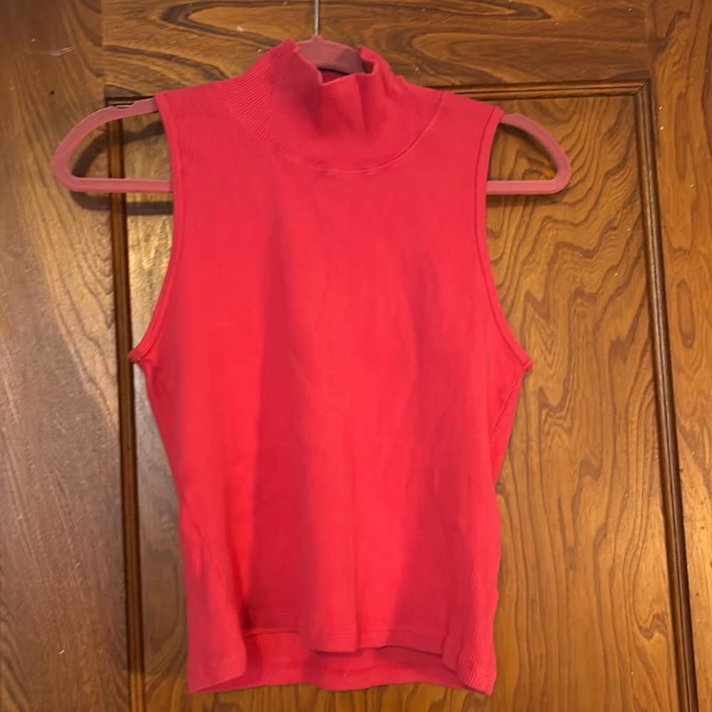 Big Bud Press sleeveless ribbed turtleneck